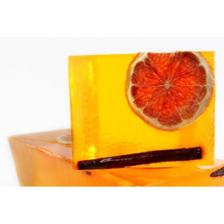 Corbeille cadeau-cannelé savon orange - détente - 1 u - Nature Et