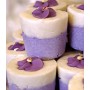 Fondant de bain, Violette Autour du Bain à Paris chez Soap and the City, savons, bougies, parfums, encens et peluches