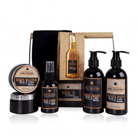 Grand coffret "MEN'S COLLECTION" Tentation à Paris chez Soap and the City, savons, bougies, parfums, encens et peluches